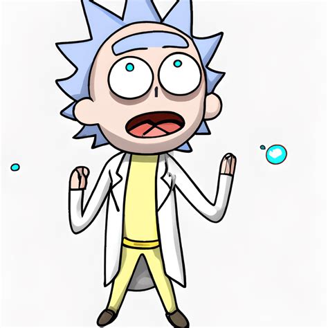 Cute Funny Kawai Chibi Morty From Rick And Morty · Creative Fabrica