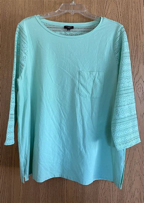 Lot Of 3 Talbots Summer Top S Pointelle Sweater Sz 1x Ebay