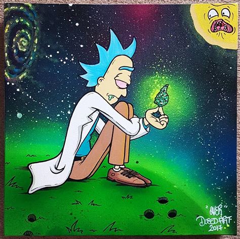 Rick And Morty Smoking Weed Wallpapers Wallpapershigh