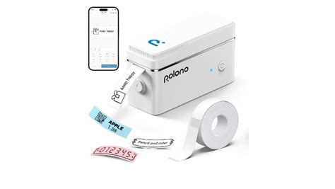 POLONO P31S Label Maker Machine With Tape Portable Thermal Printer