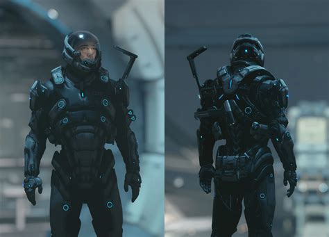 Hyperguardian Mass Effect Armor Standalone At Starfield Nexus Mods And Community