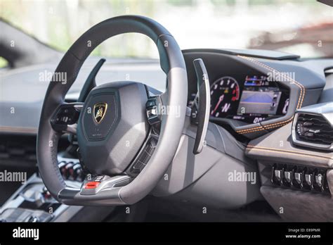 Lamborghini interior hi-res stock photography and images - Alamy