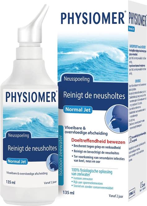 Physiomer Normal Jet Neusspray Van Zeewater Sensestory