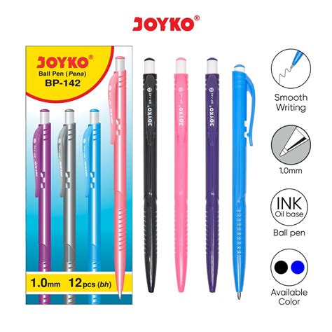 Jual Ball Pen Pulpen Pena Joyko Bp Mm Box Pcs Shopee