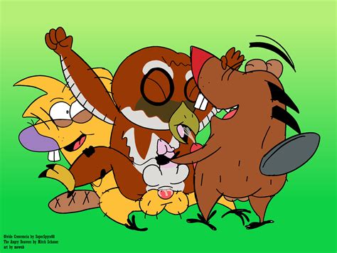 Post 5688421 Angry Beavers Daggett Mowub Norbert Beaver