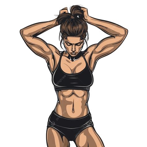 Women In Bodybuilding Breaking Stereotypes, Silhouette, Women