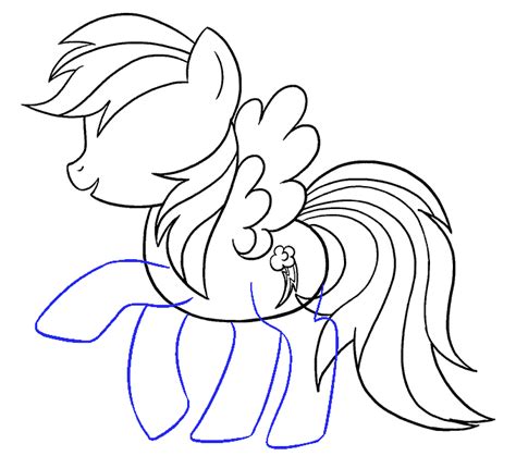 4 Ways To Draw Rainbow Dash Wikihow