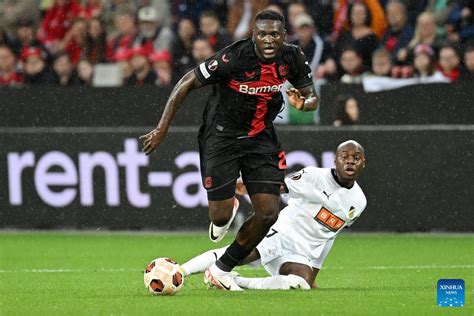 Europa League Bayer 04 Leverkusen Vs BK Hacken Xinhua