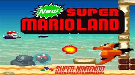 New Super Mario Land New スーパーマリオラ Snes Homebrew Snes Longplay