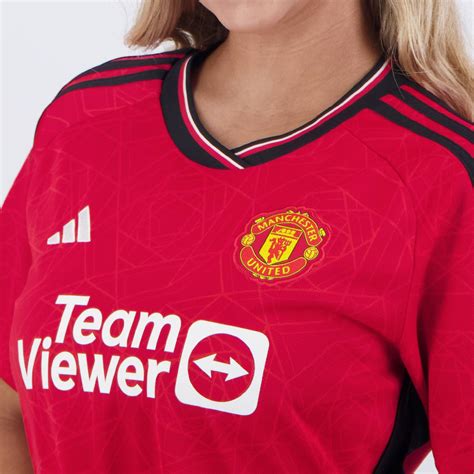 Camisa Adidas Manchester United Home Feminina Futfanatics