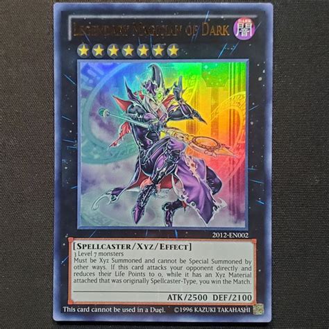 美品LEGENDARY MAGICIAN OF DARK 伝説の闇の魔導師 2012 EN002 ウルトラ トレカトラベル