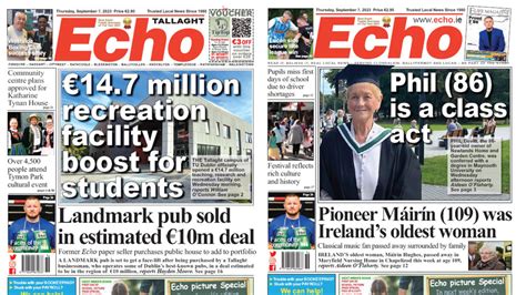 The Echo Newspaper, September 7th, 2023 - West Edition | Echo.ie