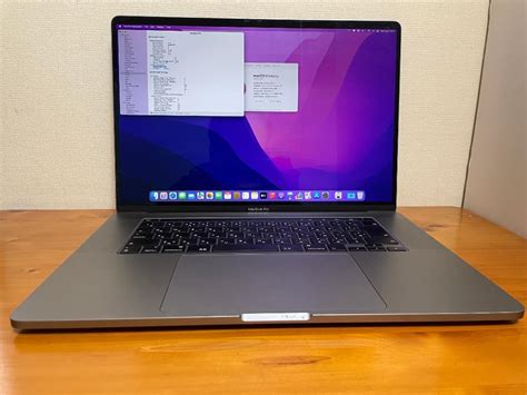 ノートPC Macbook Pro 16インチ2019 i7 メモリ32GB 1TB