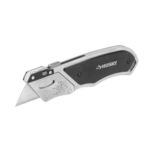 Husky Compact Retractable Utility Knife 1120 The Home Depot