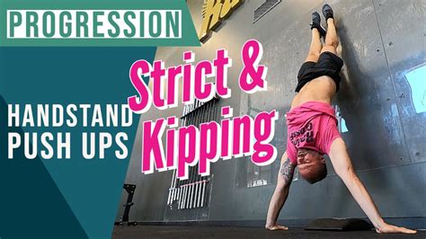 Come Fare Gli Handstand Push Ups Strict E Kipping How To Beginner