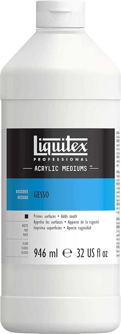 Amazon Liquitex Professional Gesso Surface Prep Medium Ml