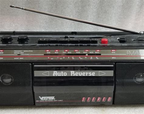 Veratron Model No Rd 1213 Am Fm Mm Sm Radio Cassette Player Etsy