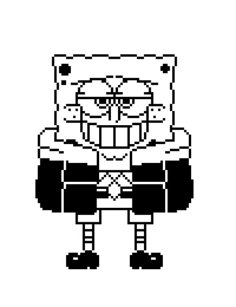 Pixilart Spongebob Sprite Update By Spongechris