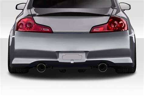 Duraflex 2003 2007 Infiniti G Coupe G35 Ipl Look Rear Bumper 1 Piece Irace Auto Sports