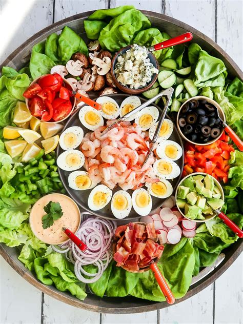 Spinach Cobb Salad Reluctant Entertainer