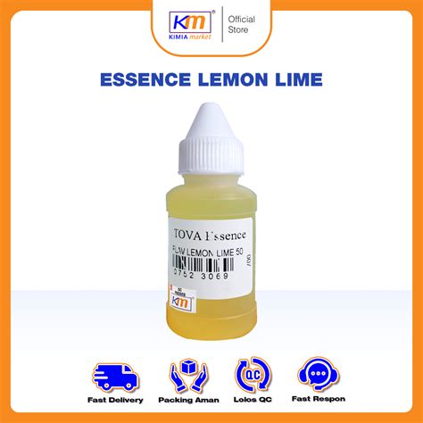 Jual Essence Makanan Minuman Tova Flavor Lemon Lime Ml Perisa