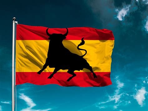 Spanish Bull Flag Available To Buy
