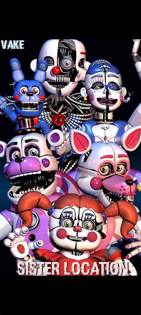 Download Five Nights At Freddys Sister Location Smiling Widely