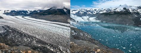 Before And After Photos Of Melting Glaciers Capture Climate Change In Action