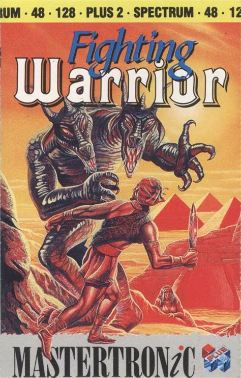 Fighting Warrior 1985 ZX Spectrum Box Cover Art MobyGames