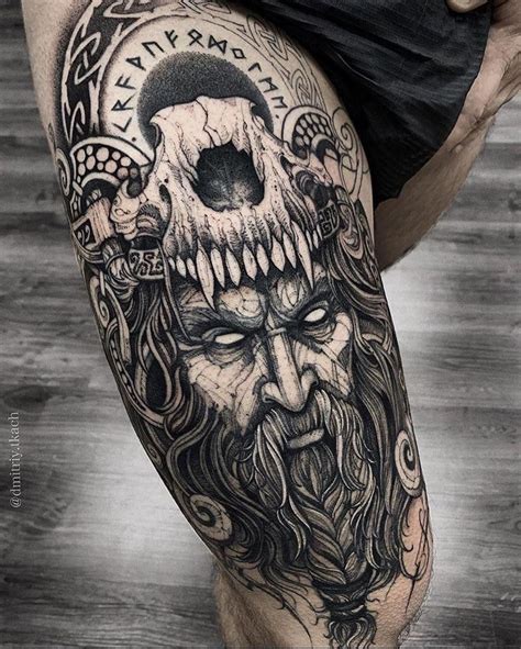 Pin by Лугина Елена on Работа Warrior tattoos Nordic tattoo Viking