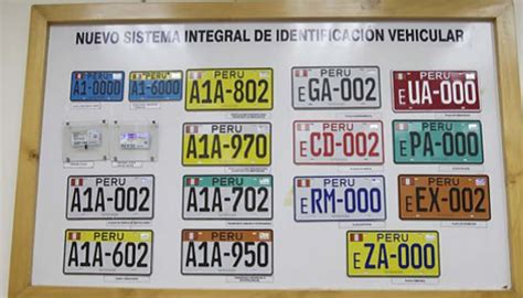 ¿sabías Que El Color De La Placa Depende Del Tipo De Vehículo Que Tengas Aquí Te Contamos