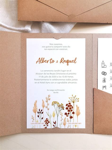 Invitación boda Carpeta Elegance Inicio Felizia