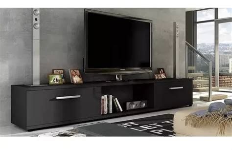 Rack Modular Led Mesa Tv Lcd Mueble Moderno Living Melamina En Venta En