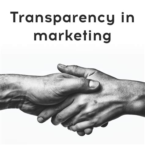 Growth And Importance Of Transparency In Marketing Maeur Marketing