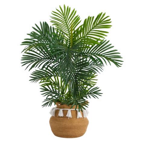 Nearlynatural T2949 40 In Uv Resistant Indoor And Outdoor Areca Artificial Palm Tree In Boho C 1