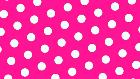 Download A Pink And White Polka Dot Pattern