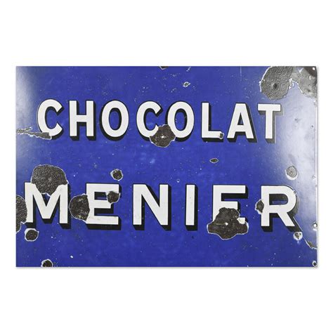 Plaque En T Le Maill E Chocolat Menier Mes D Couvertes Julien Cohen