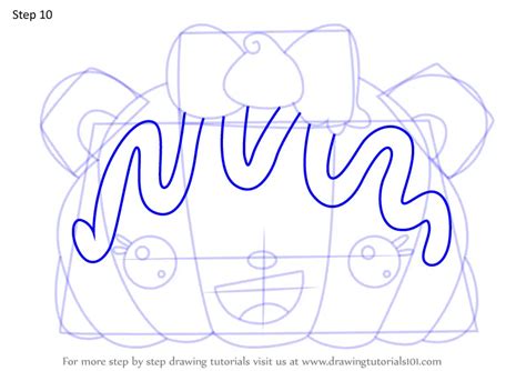 How To Draw Caramel Croissant From Num Noms Num Noms Step By Step