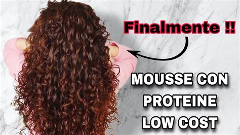 Finalmente Una Mousse Per Capelli Ricci Con Proteine Da Supermercato