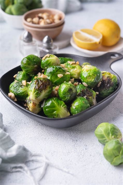 Sautéed Brussels Sprouts Cooked Perfectly In Under 10 Minutes