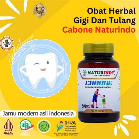 Jual Obat Sakit Gigi Gusi Bengkak Dan Kesehatan Mulut Naturimdo Cabone