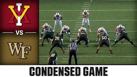 Vmi Vs Wake Forest Condensed Game Acc Football Win Big Sports