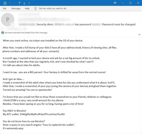 Sextortion Scams Tricking Users Into Sending Criminals Bitcoin