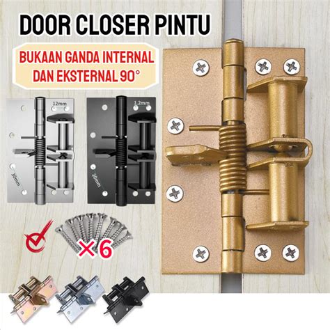 Jual Door Closer Pintu Engsel Penutup Pintu Otomatis Metal