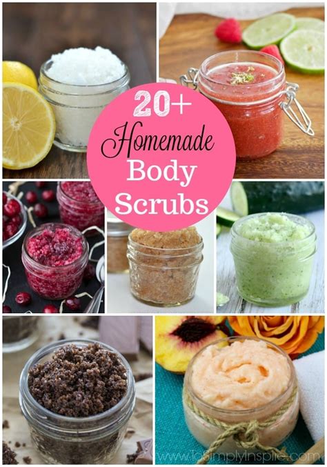 20 Homemade Body Scrubs To Simply Inspire