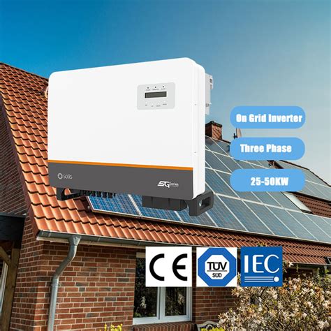 25kw 30kw 40kw 50kw Solis Inverter Three Phase High Voltage Solar Panel Inverter China Solar