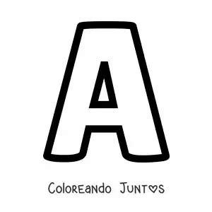 Dibujos Del Abecedario Para Colorear Gratis Coloreando Juntos