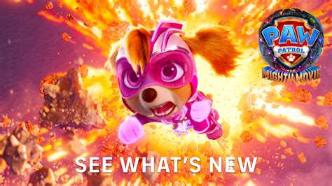 Watch Paramount PAW Patrol The Mighty Movie Whats New Featurette