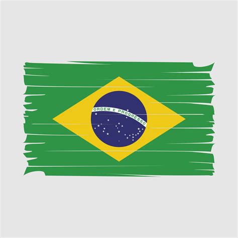 Brazil Flag Vector 20166811 Vector Art at Vecteezy