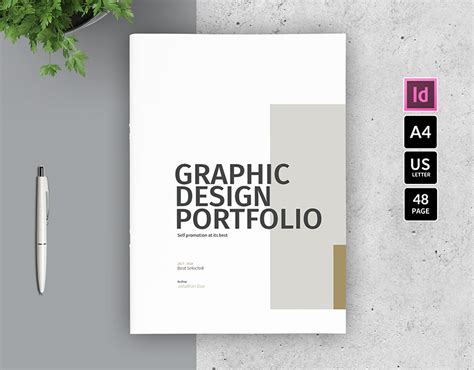 Graphic Design Portfolio Template on Behance